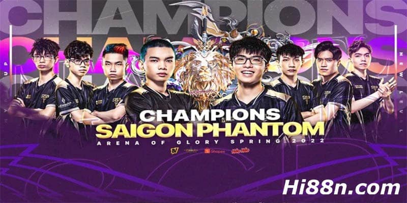 Saigon Phantom tại Arena of Valor Premier League 2022 Việt Nam