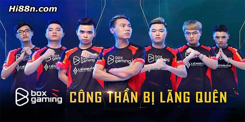 Đội hình thi đấu Box Gaming