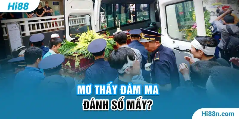 Nằm mơ thấy đám ma đánh lô số mấy