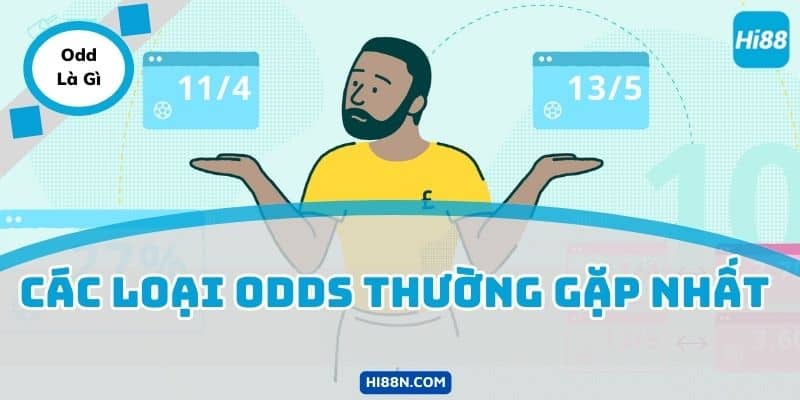 Các loại Odds thường gặp nhất